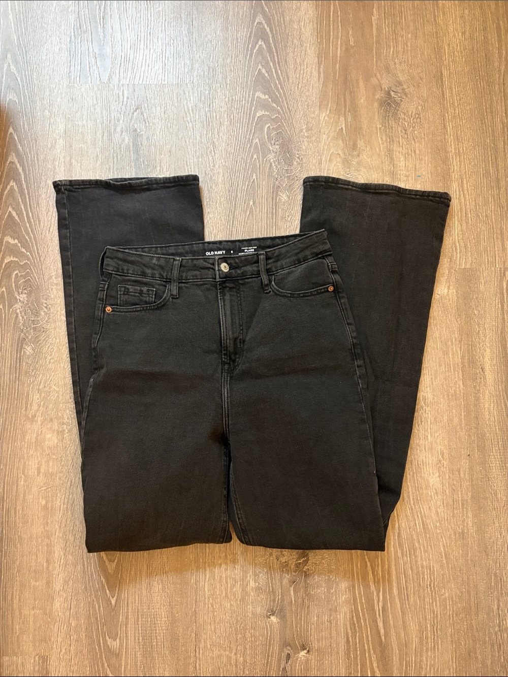 Old Navy high rise flare jeans